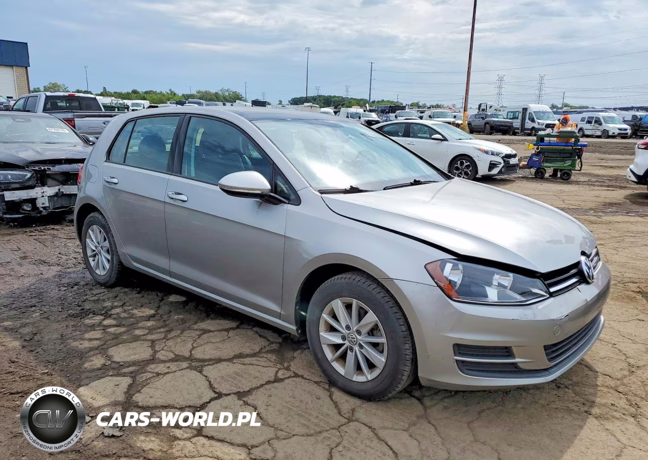2015 Volkswagen Golf Tsi S 4-Door VIN:3VW217AU2FM018468 - 4