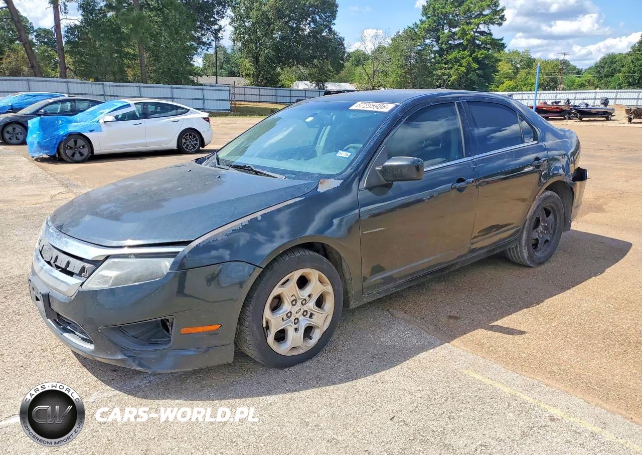 2010 Ford Fusion Se VIN:3FAHP0HA6AR294586 - 1