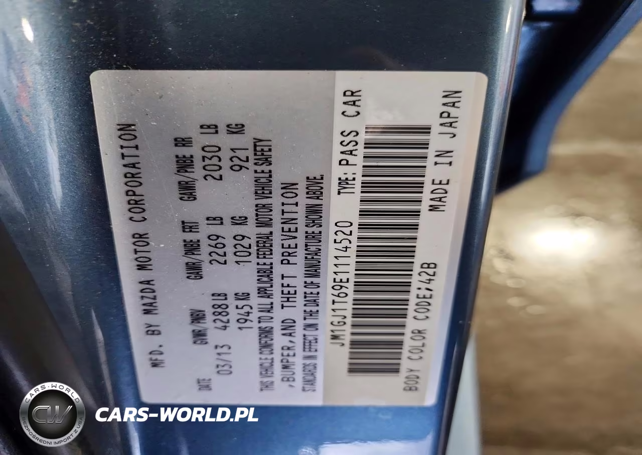 2014 Mazda 6 Touring VIN:JM1GJ1T69E1114520 - 12