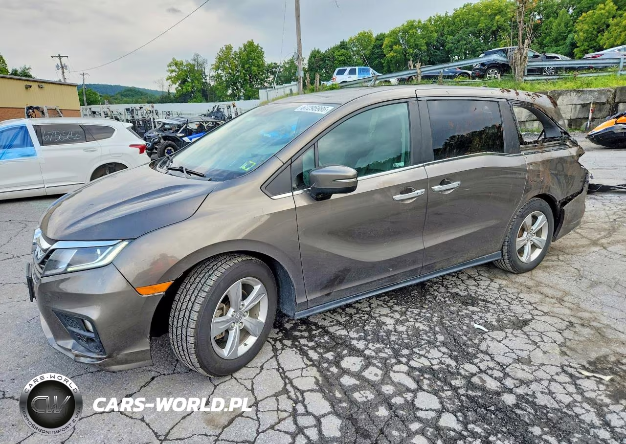 2019 Honda Odyssey Exl VIN:5FNRL6H76KB087264 - 1