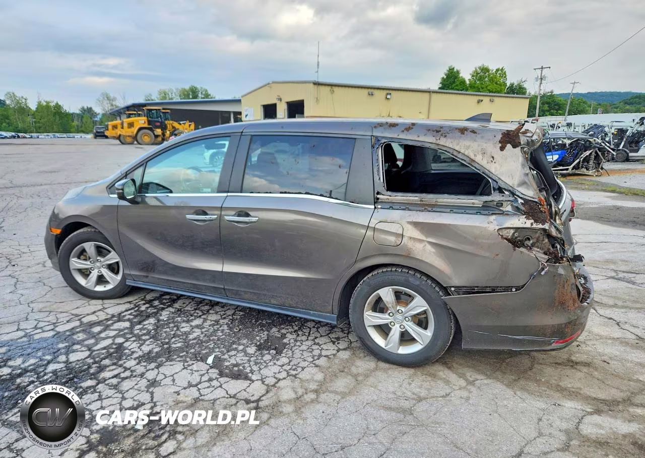 2019 Honda Odyssey Exl VIN:5FNRL6H76KB087264 - 2