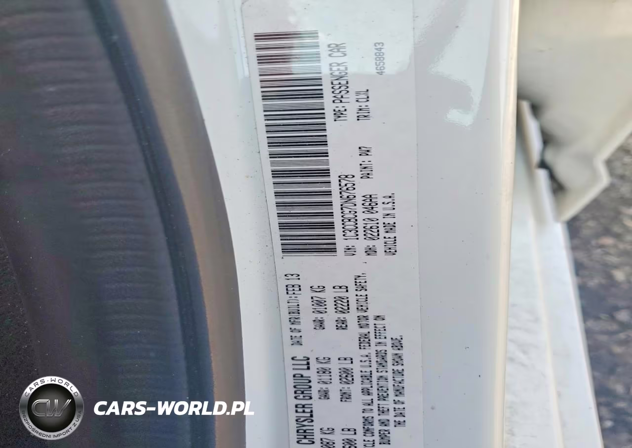 2013 Chrysler 200 Limited VIN:1C3CCBCG7DN676578 - 12