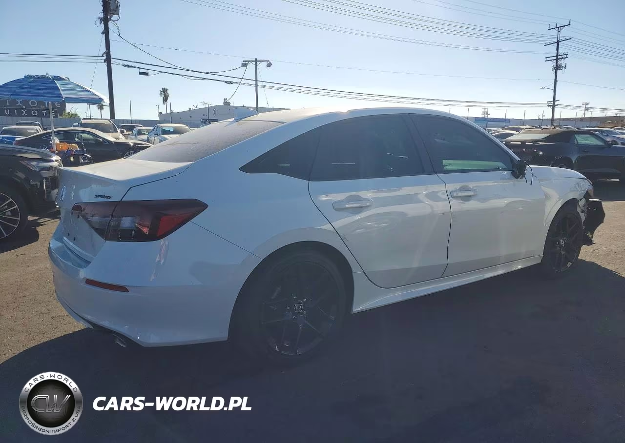 2026 Honda Civic Sport VIN:2HGFE2F50TH513423 - 3