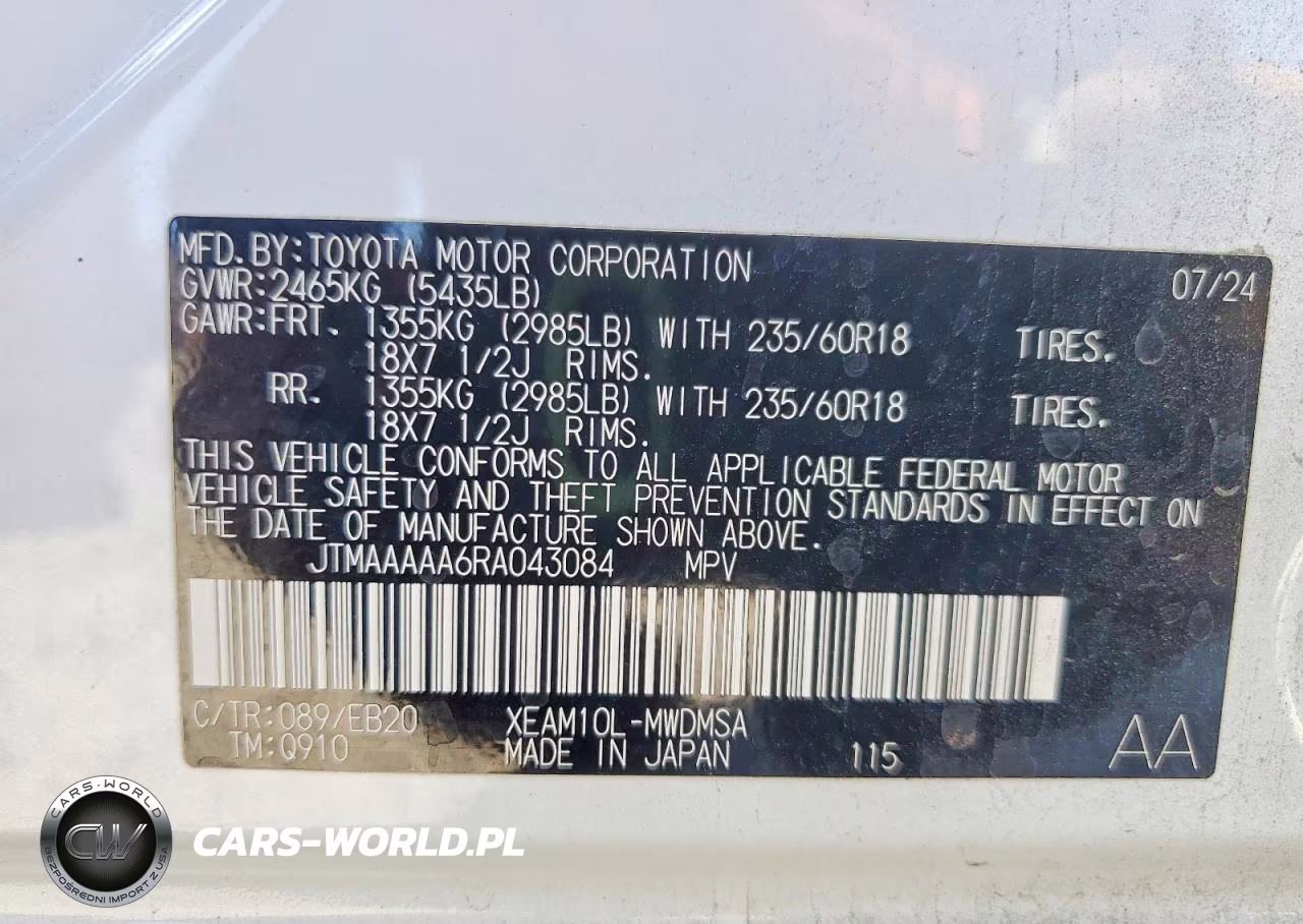 2024 Toyota Bz4X Xle VIN:JTMAAAAA6RA043084 - 13