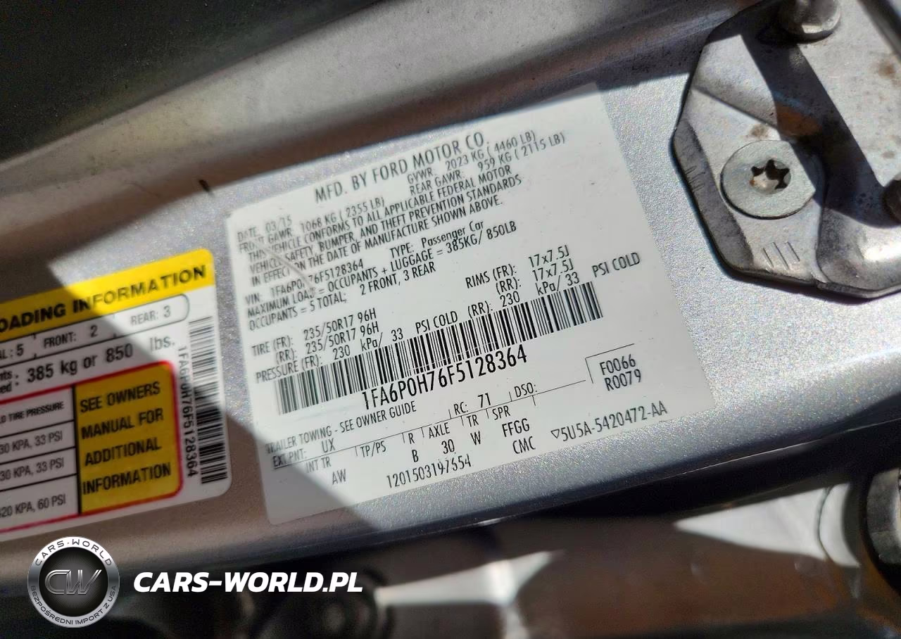 2015 Ford Fusion Se VIN:1FA6P0H76F5128364 - 12