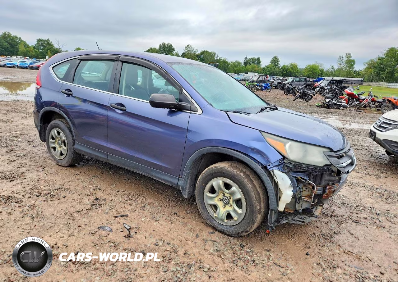 2013 Honda Cr-V Lx VIN:2HKRM4H3XDH616847 - 4