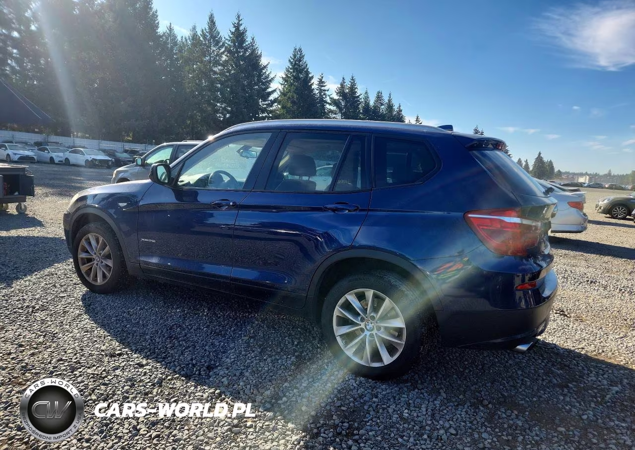 2014 BMW X3 xDrive28I VIN:5UXWX9C54E0D13448 - 2