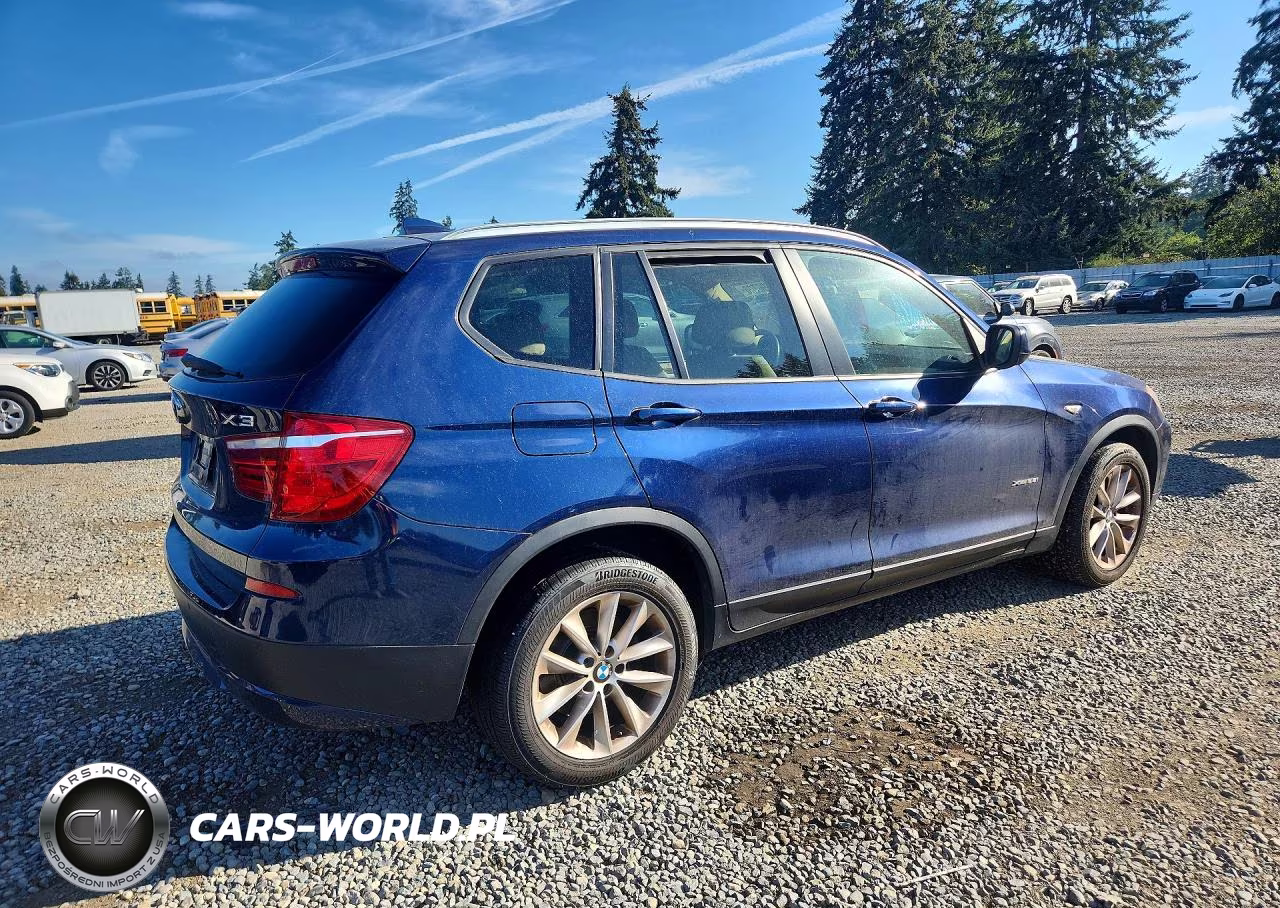 2014 BMW X3 xDrive28I VIN:5UXWX9C54E0D13448 - 3