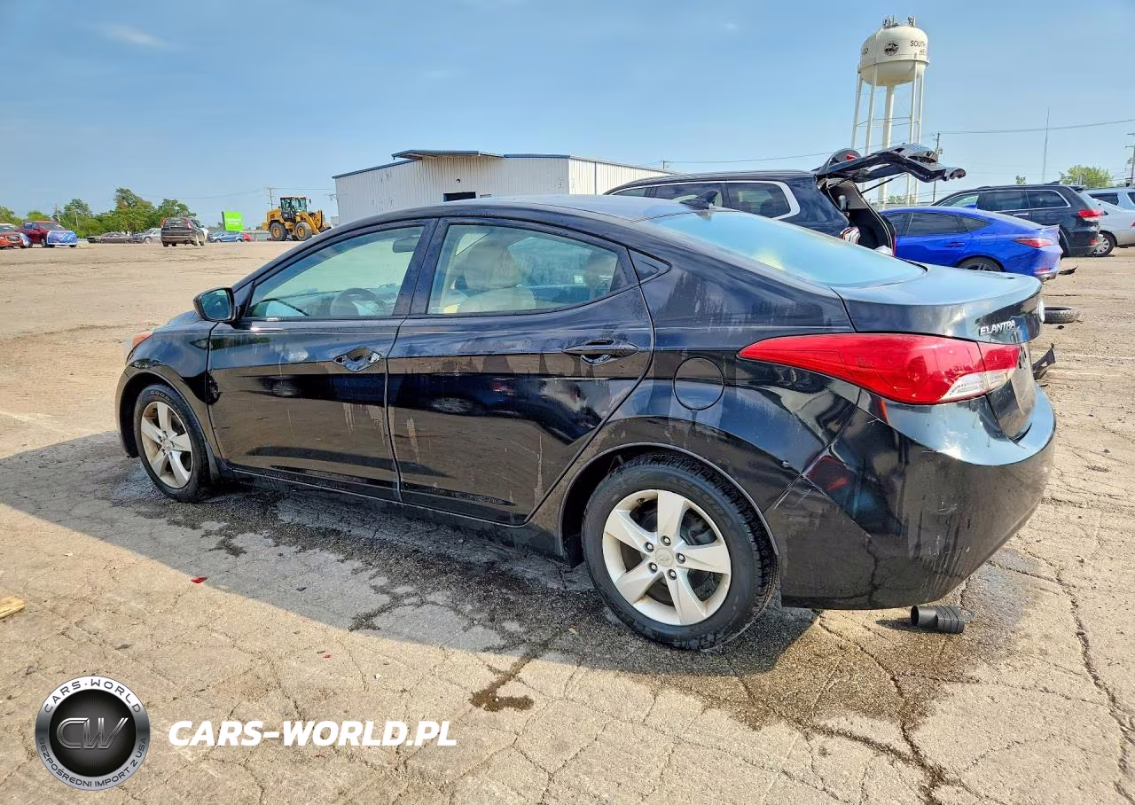 2013 Hyundai Elantra Gls VIN:5NPDH4AE0DH423665 - 2