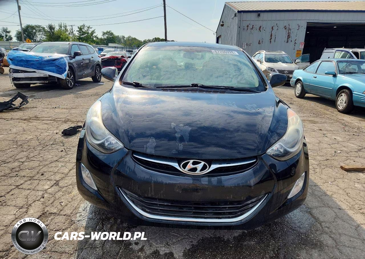 2013 Hyundai Elantra Gls VIN:5NPDH4AE0DH423665 - 5