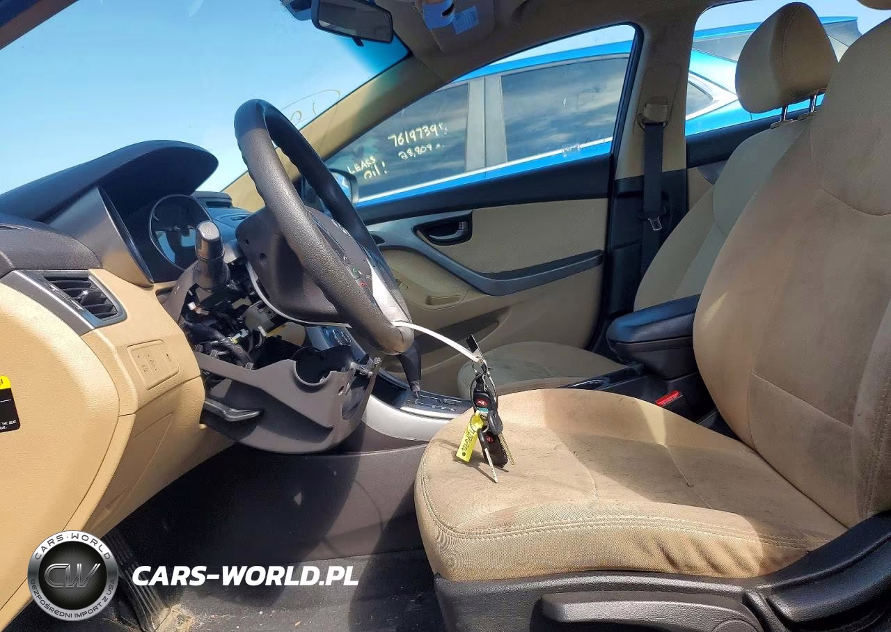 2013 Hyundai Elantra Gls VIN:5NPDH4AE0DH423665 - 7