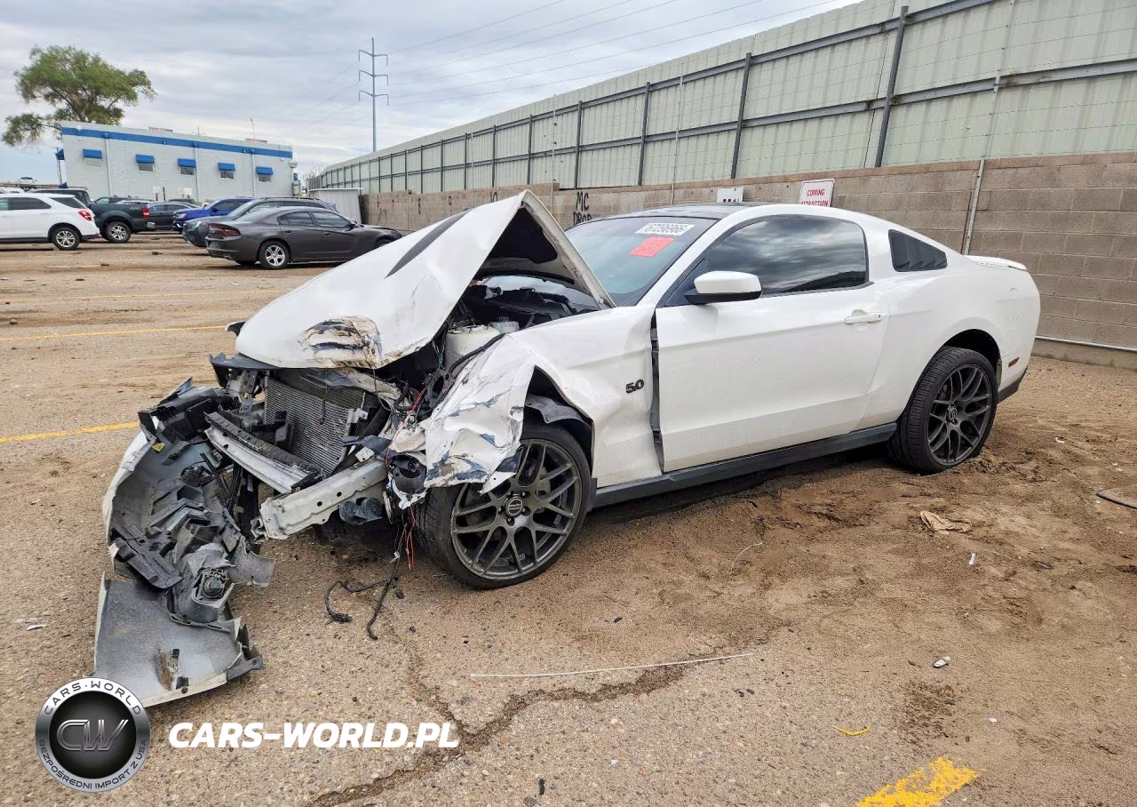 2012 Ford Mustang Gt VIN:1ZVBP8CF6C5268929 - 1