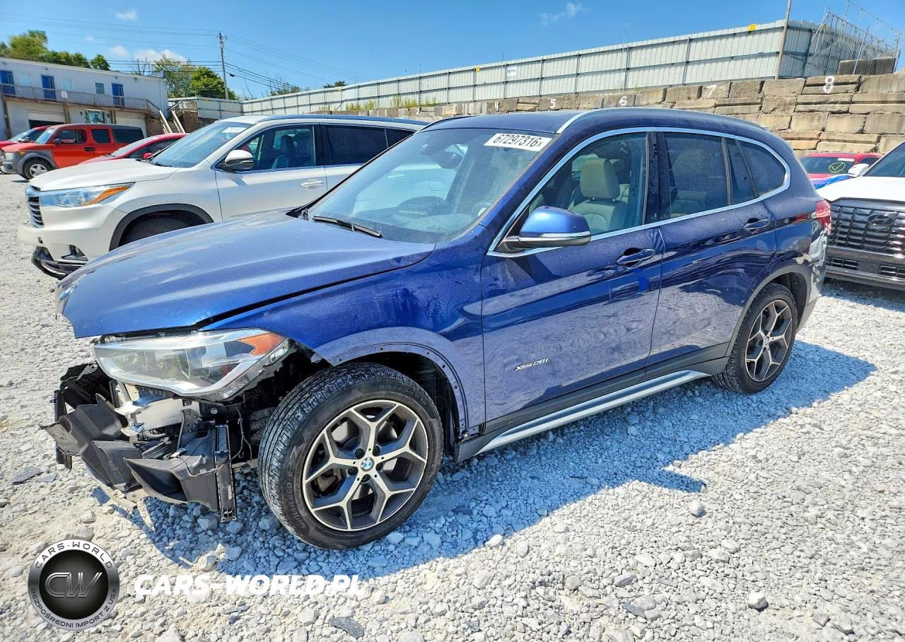2018 BMW X1 xDrive28I VIN:WBXHT3C33J5K20449 - 1