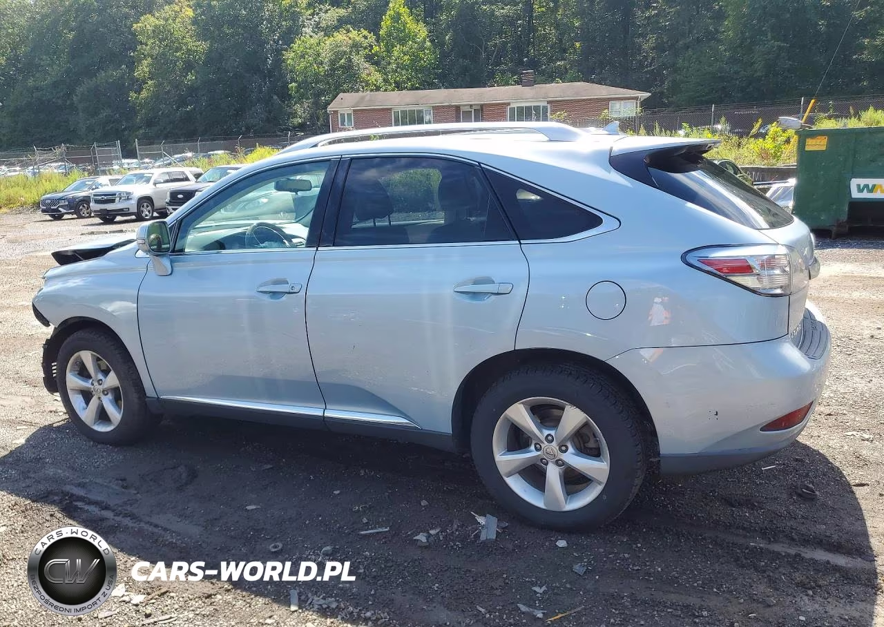 2010 Lexus Rx 350 VIN:2T2BK1BA7AC041890 - 2