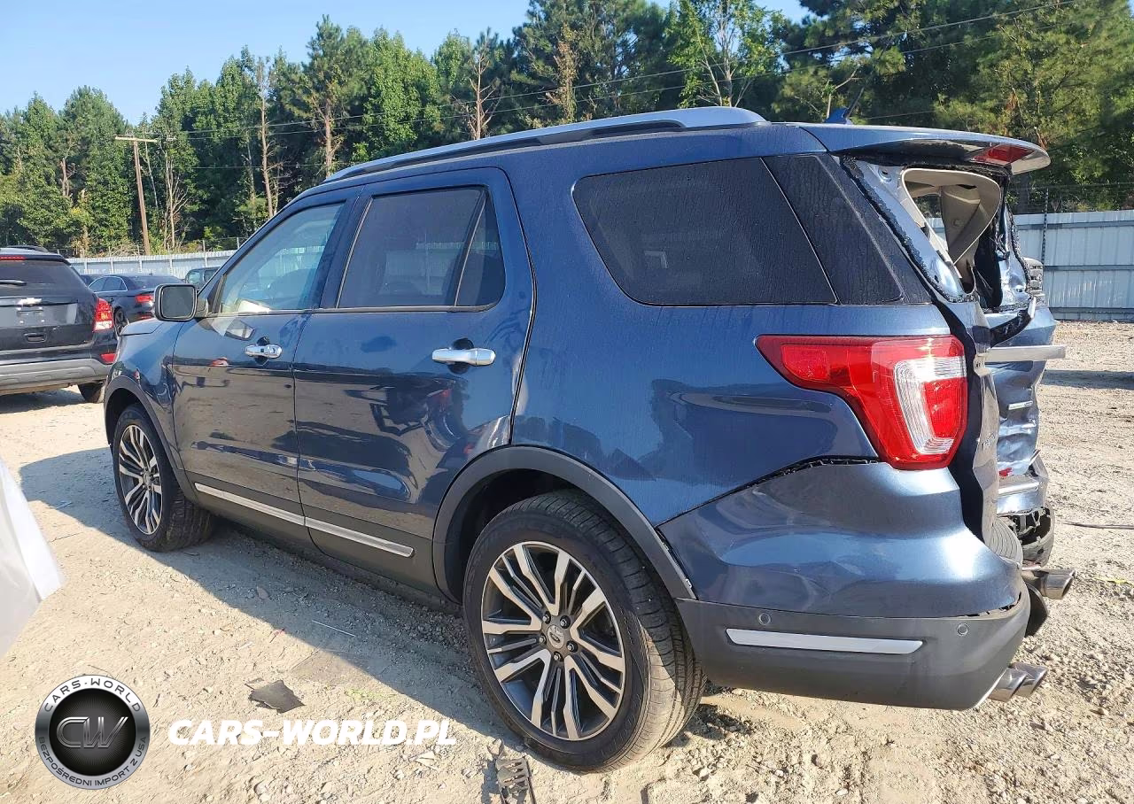 2018 Ford Explorer Platinum VIN:1FM5K8HT3JGC34814 - 2