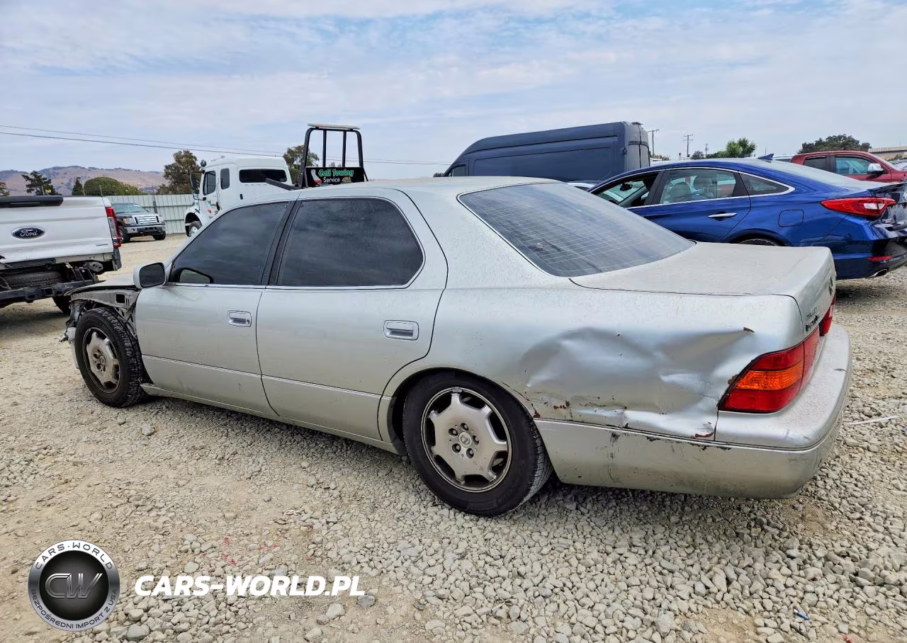 2000 Lexus Ls 400 VIN:JT8BH28F7Y0181615 - 2