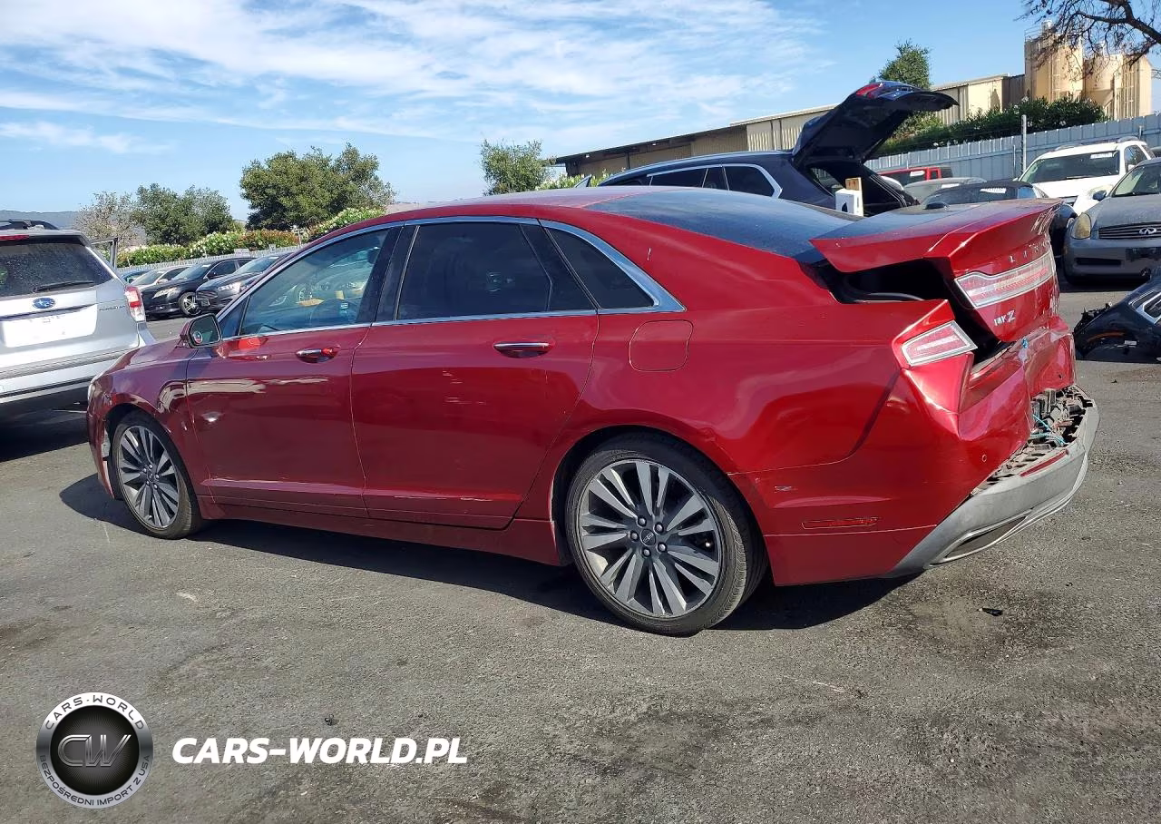 2017 Lincoln Mkz Hybrid Reserve VIN:3LN6L5MU6HR634996 - 2
