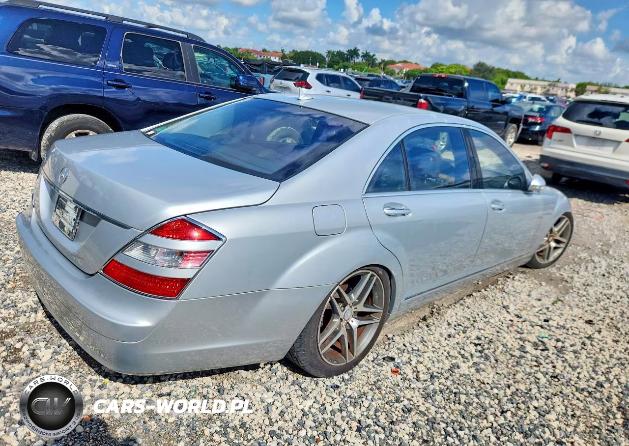 2007 Mercedes-Benz S550 VIN:WDDNG71X47A089734 - 3