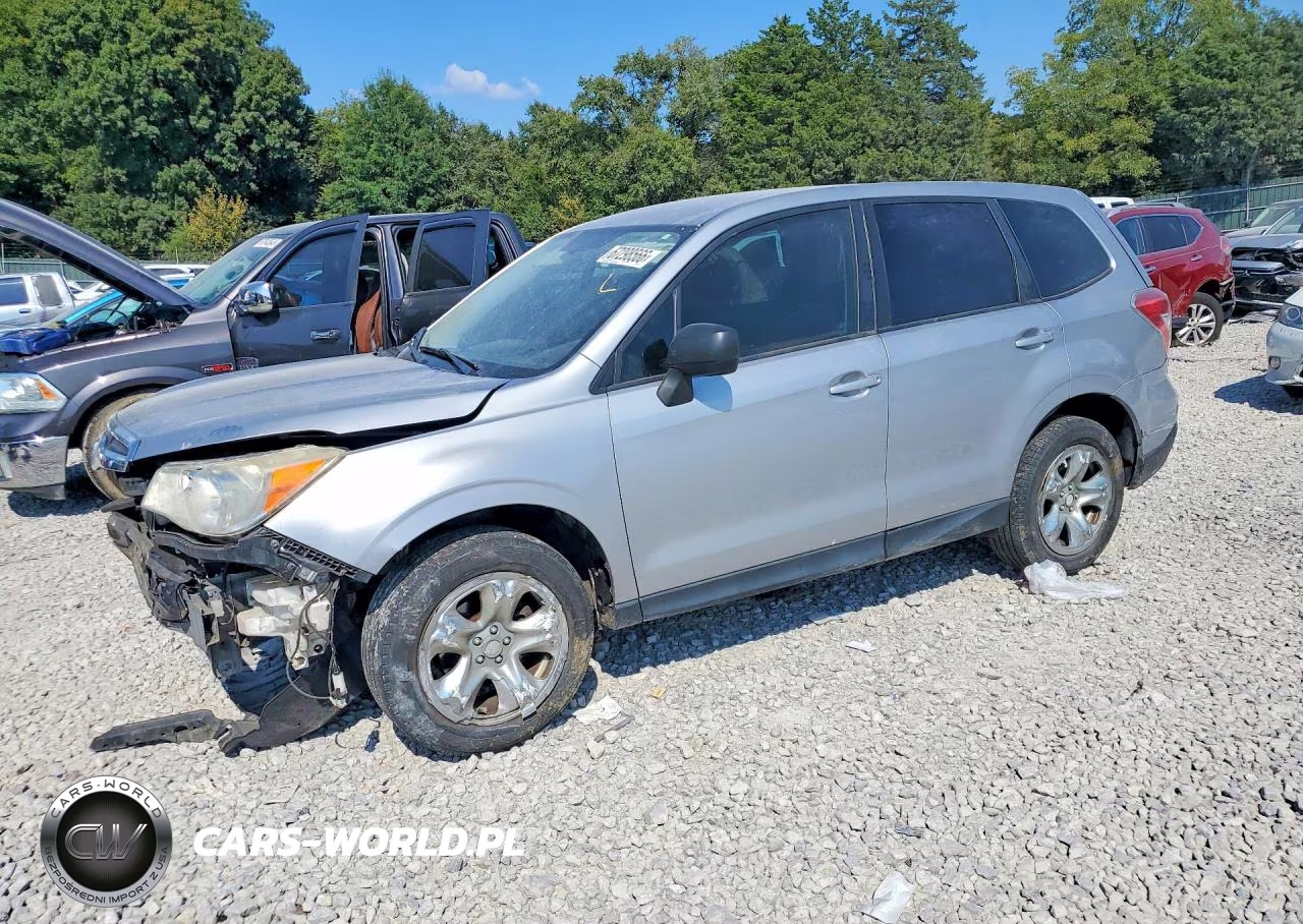 2015 Subaru Forester 2.5I VIN:JF2SJAAC3FG463451 - 1