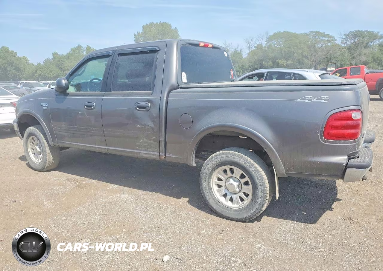 2002 Ford F150 Supercrew VIN:1FTRW08L72KB31356 - 2