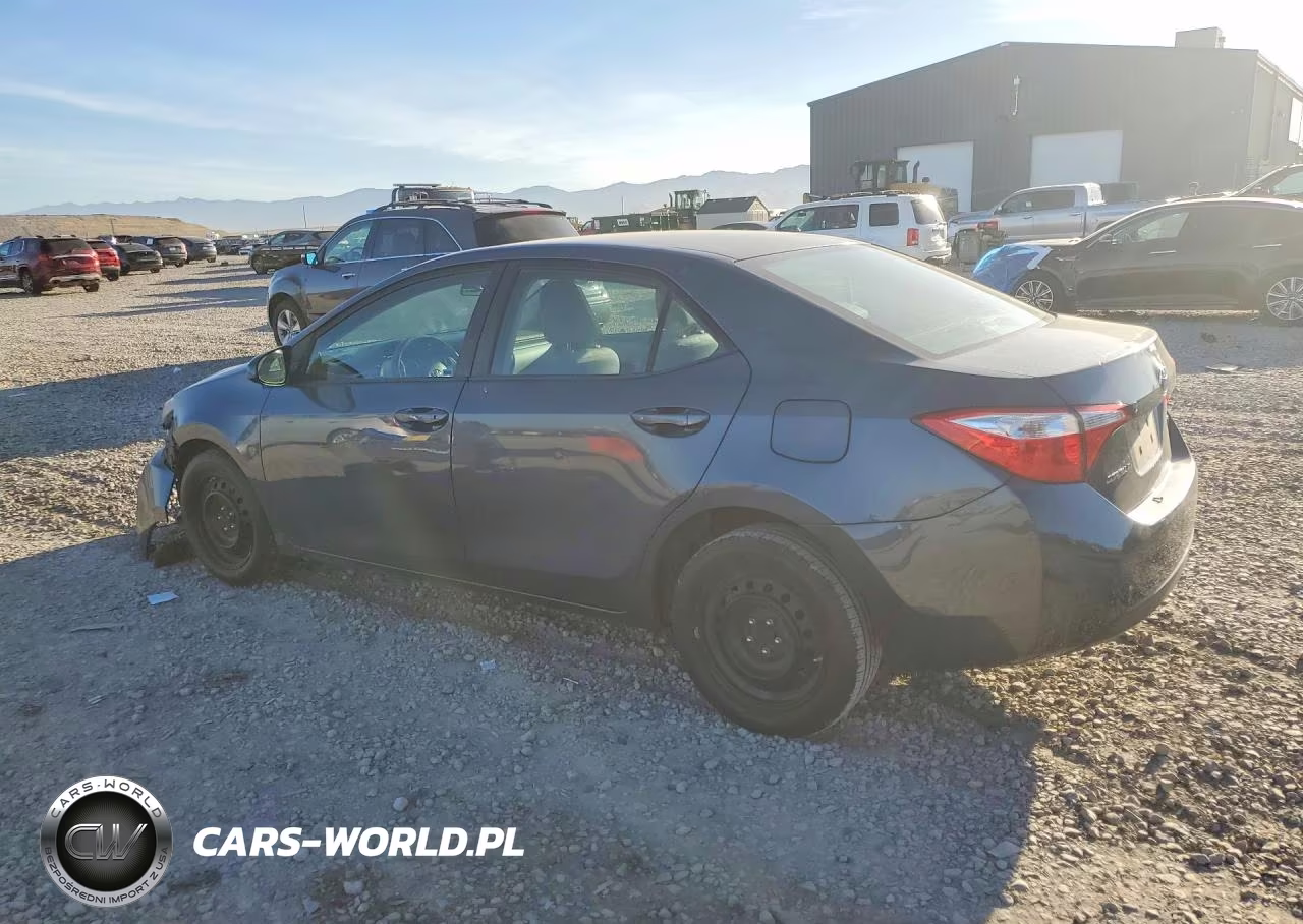 2016 Toyota Corolla Le VIN:5YFBURHE7GP538695 - 2