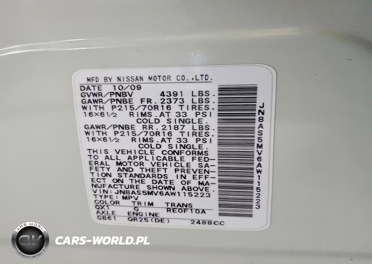 2010 Nissan Rogue S VIN:JN8AS5MV6AW115223 - 14