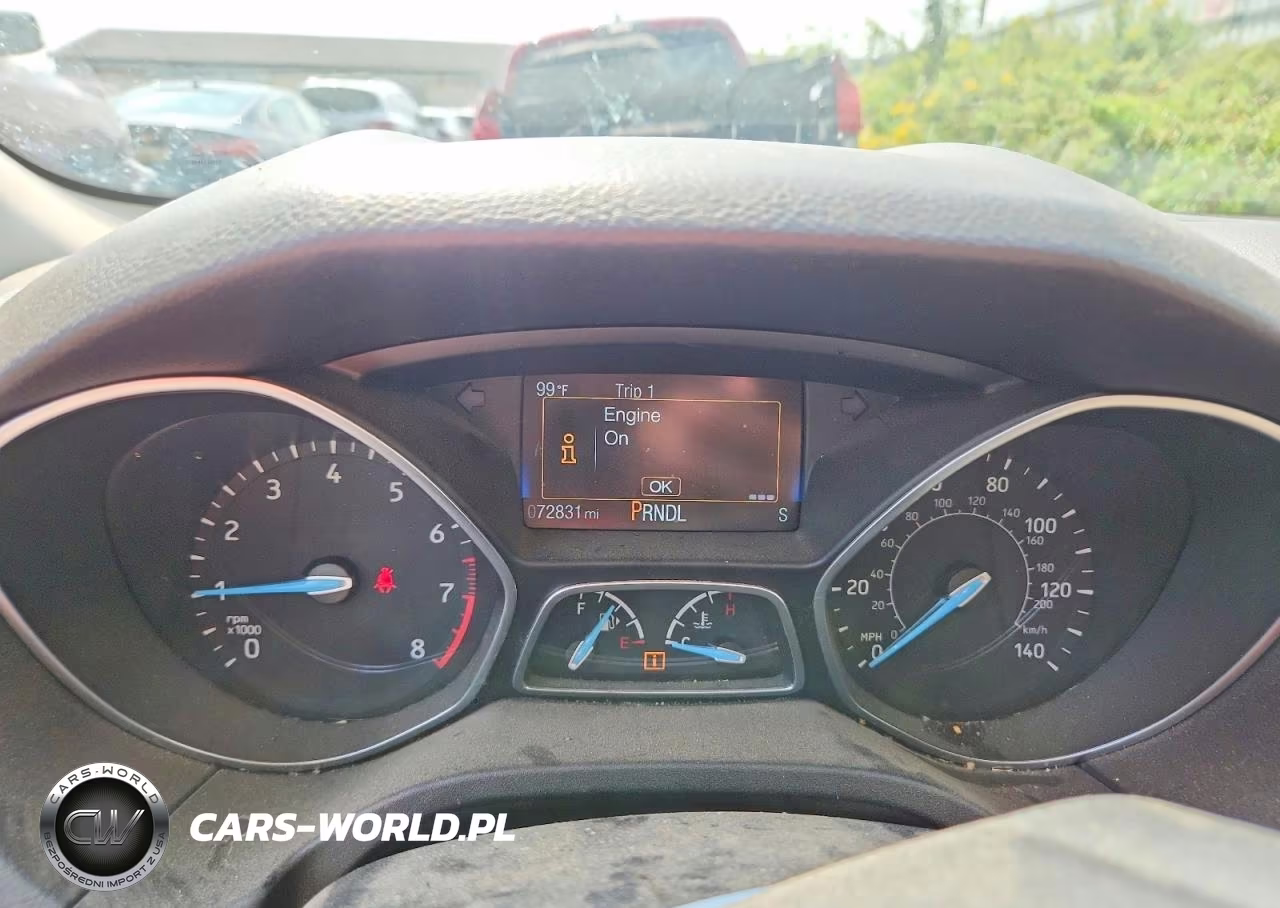 2016 Ford Focus Se VIN:1FADP3F28GL309821 - 9