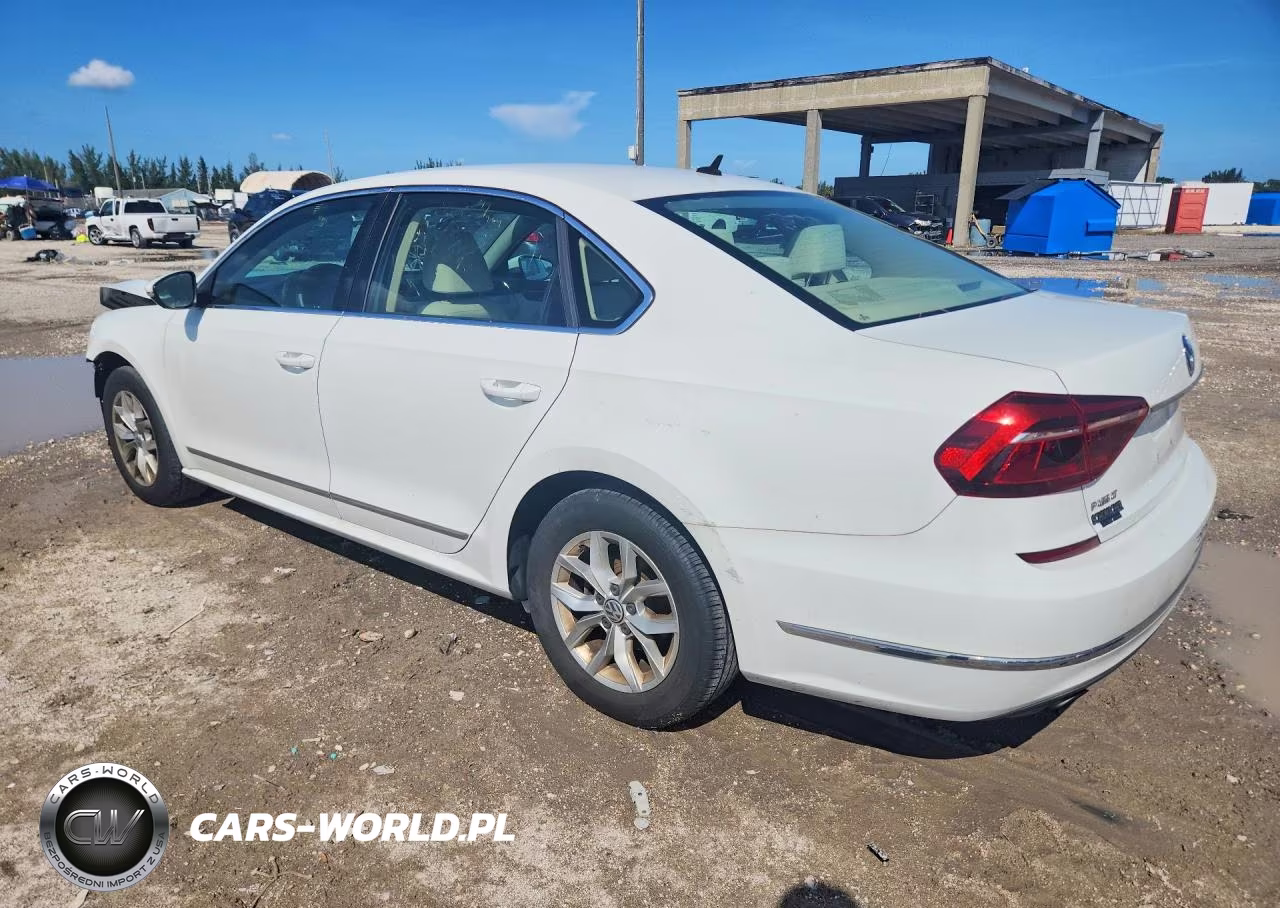 2017 Volkswagen Passat S VIN:1VWAT7A39HC068575 - 2