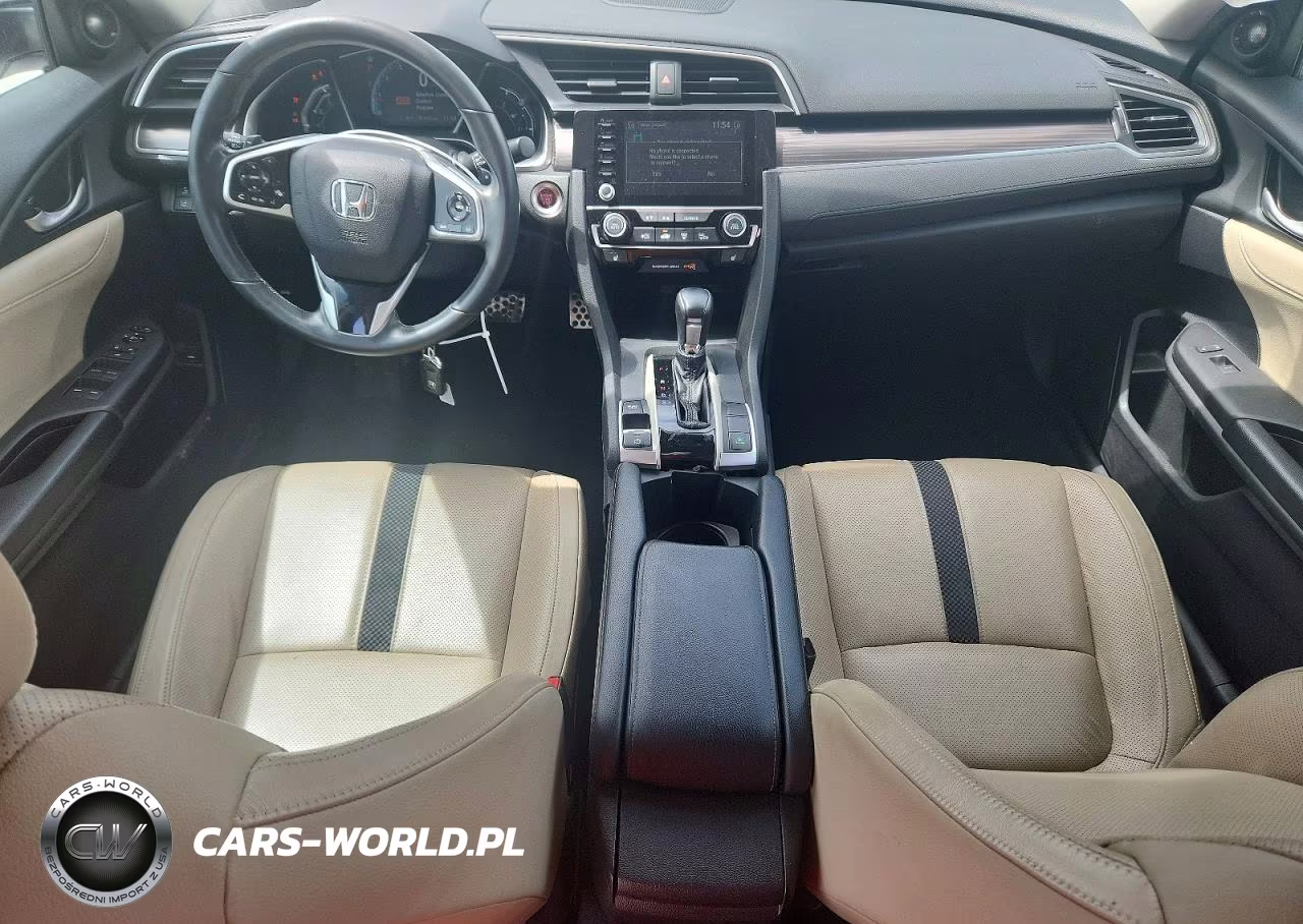 2020 Honda Civic Touring VIN:19XFC1F94LE017568 - 8