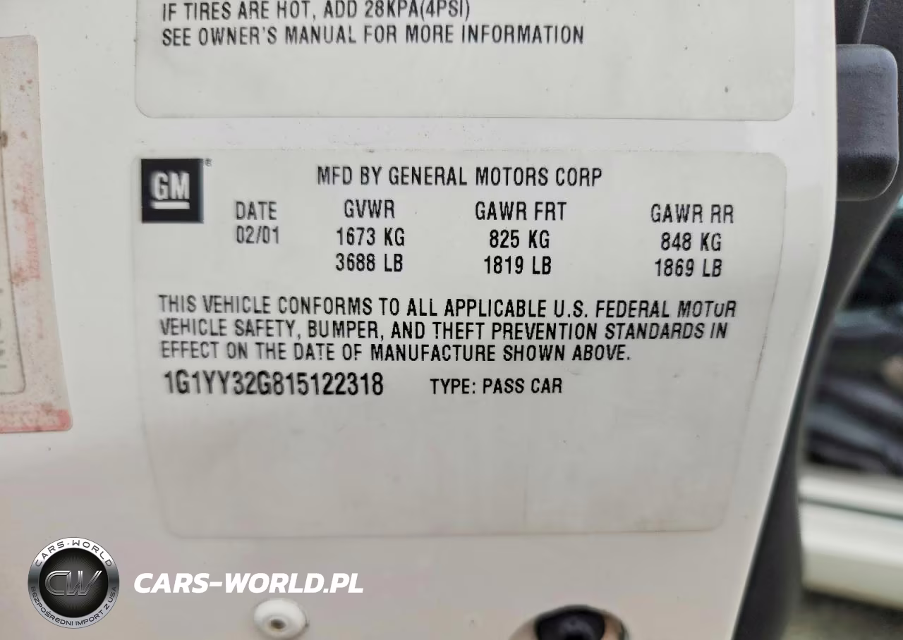 2001 Chevrolet Corvette VIN:1G1YY32G815122318 - 12