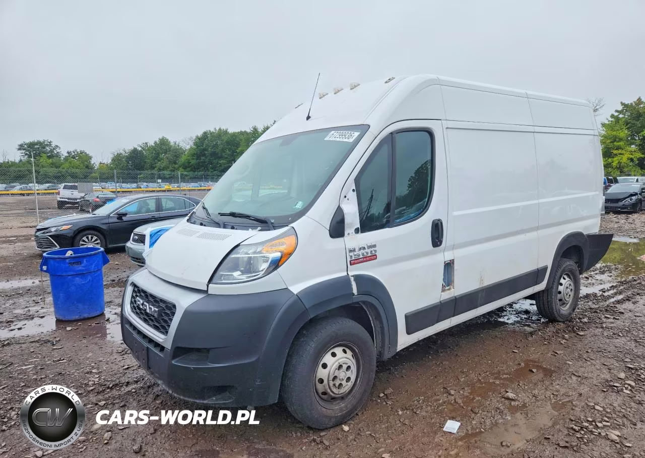 2020 Ram Promaster 1500 Delivery Van VIN:3C6TRVBGXLE106050 - 1