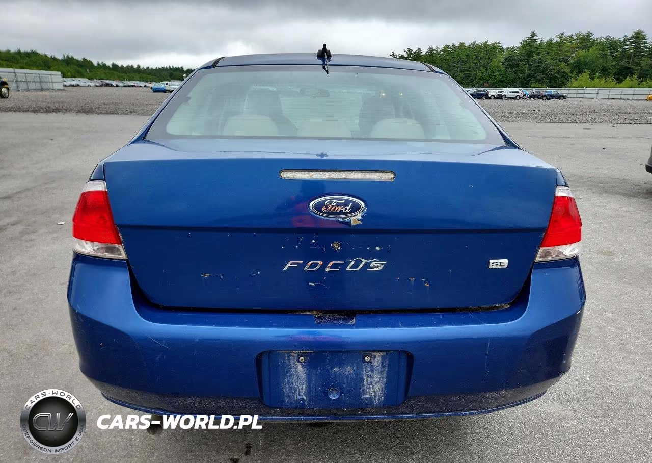 2009 Ford Focus Se VIN:1FAHP35NX9W270017 - 6