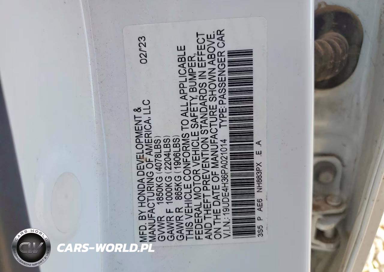 2023 Acura Integra A-Spec VIN:19UDE4H36PA021014 - 12