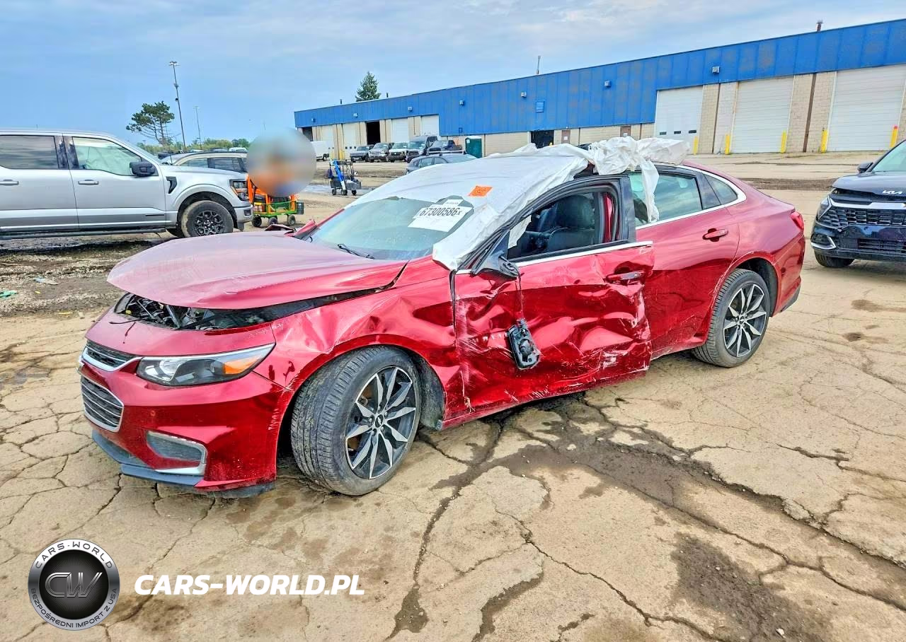 2018 Chevrolet Malibu Lt VIN:1G1ZD5ST8JF165723 - 1