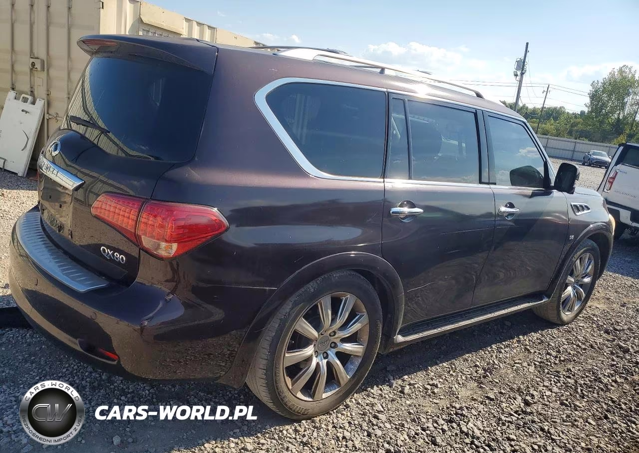 2014 Infiniti Qx80 Base VIN:JN8AZ2NC0E9352589 - 3