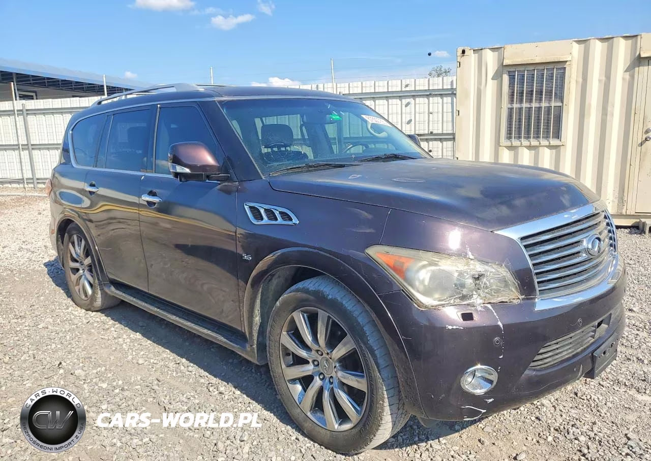 2014 Infiniti Qx80 Base VIN:JN8AZ2NC0E9352589 - 4