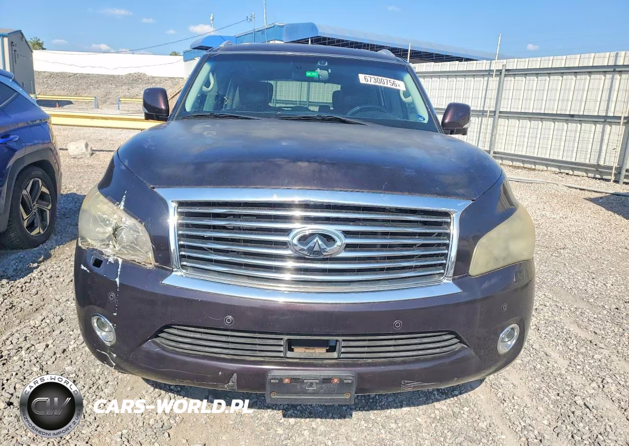 2014 Infiniti Qx80 Base VIN:JN8AZ2NC0E9352589 - 5