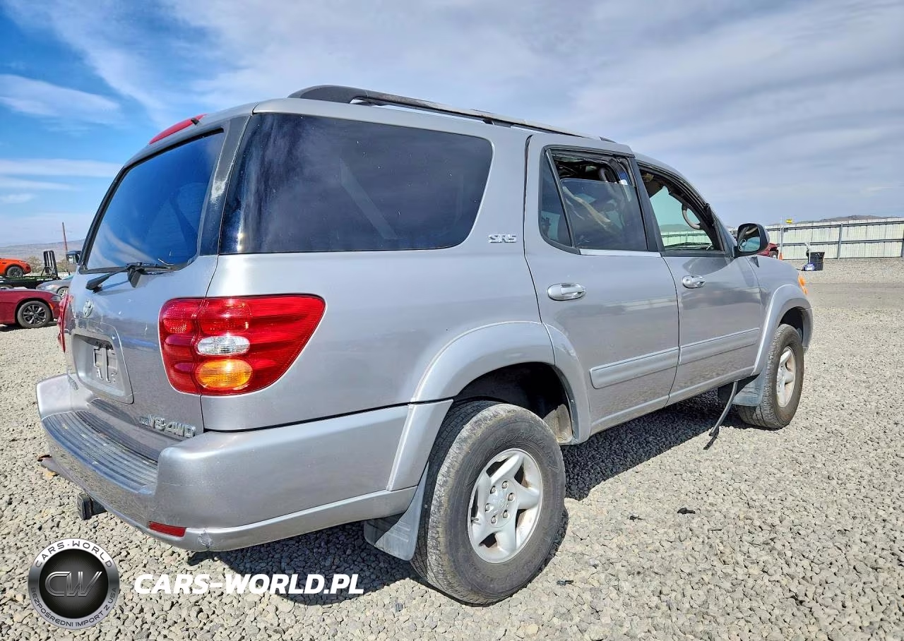 2001 Toyota Sequoia Sr5 VIN:5TDBT44AX1S047545 - 3