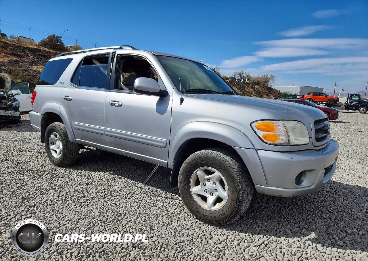 2001 Toyota Sequoia Sr5 VIN:5TDBT44AX1S047545 - 4