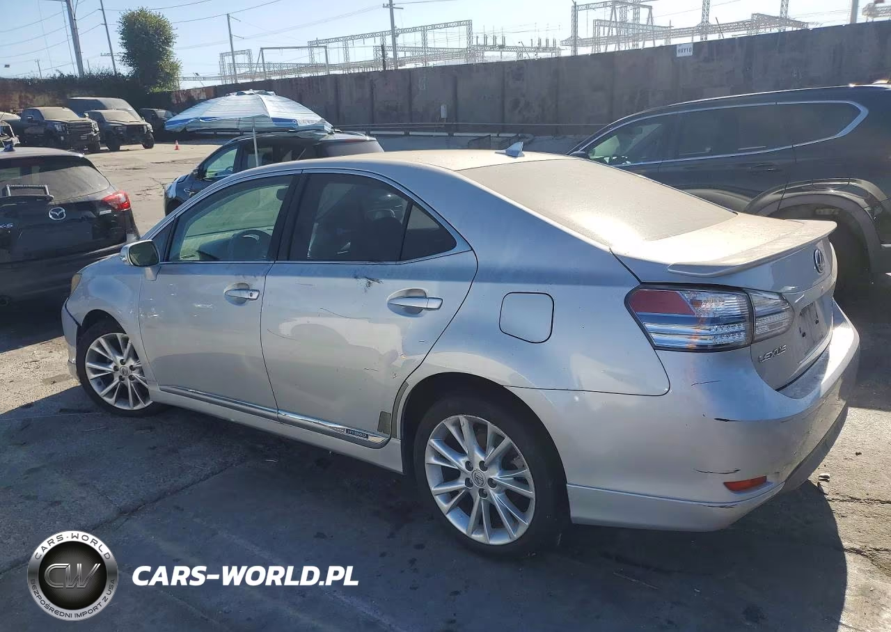 2010 Lexus Hs 250H VIN:JTHBB1BA9A2025188 - 2