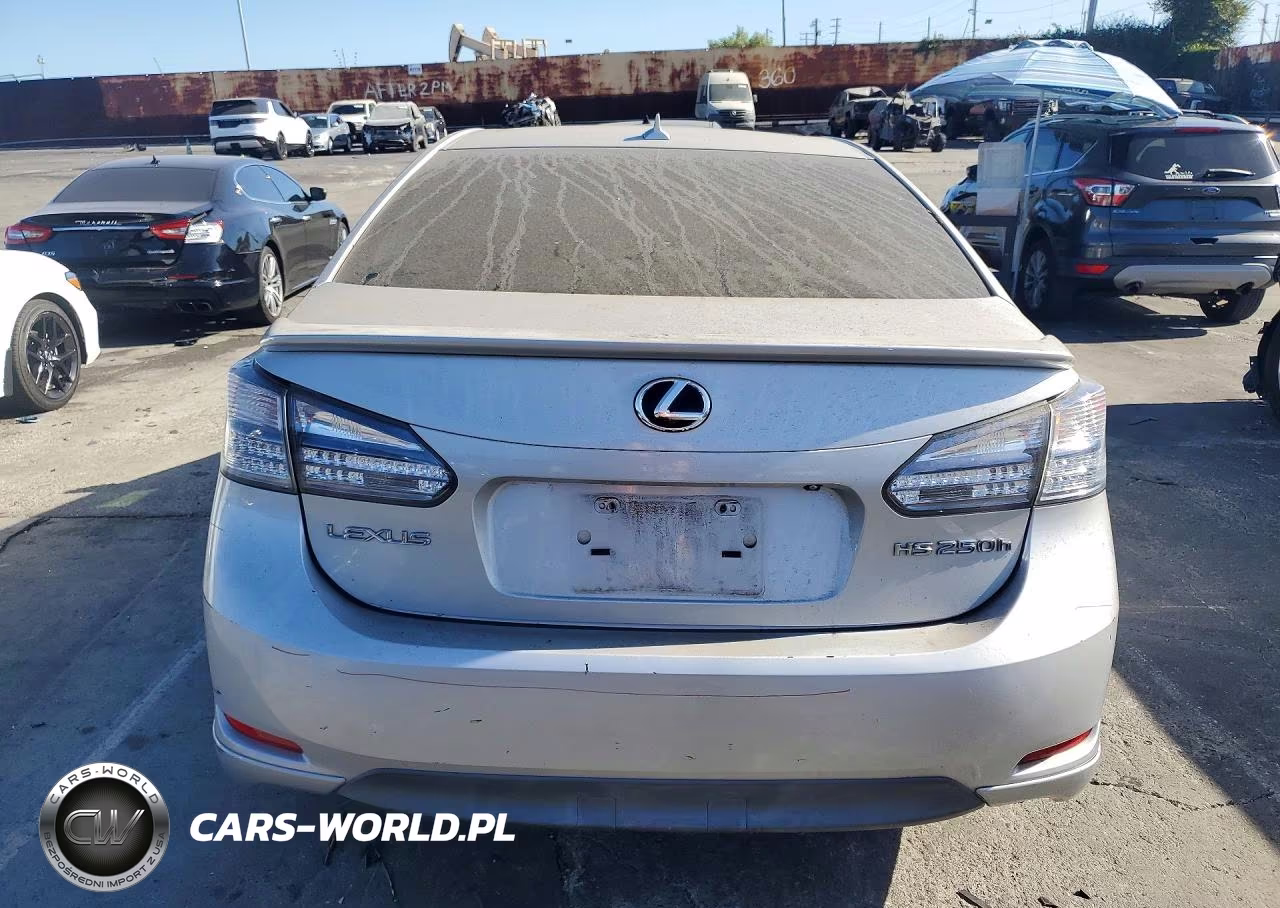 2010 Lexus Hs 250H VIN:JTHBB1BA9A2025188 - 6
