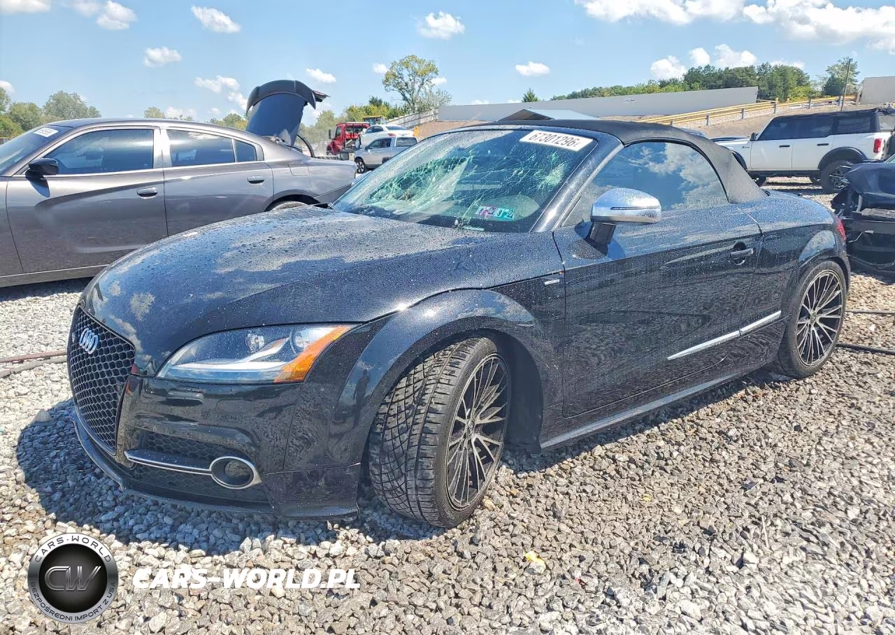 2014 Audi Tts Premium Plus VIN:TRUS1AFK0E1004092 - 1