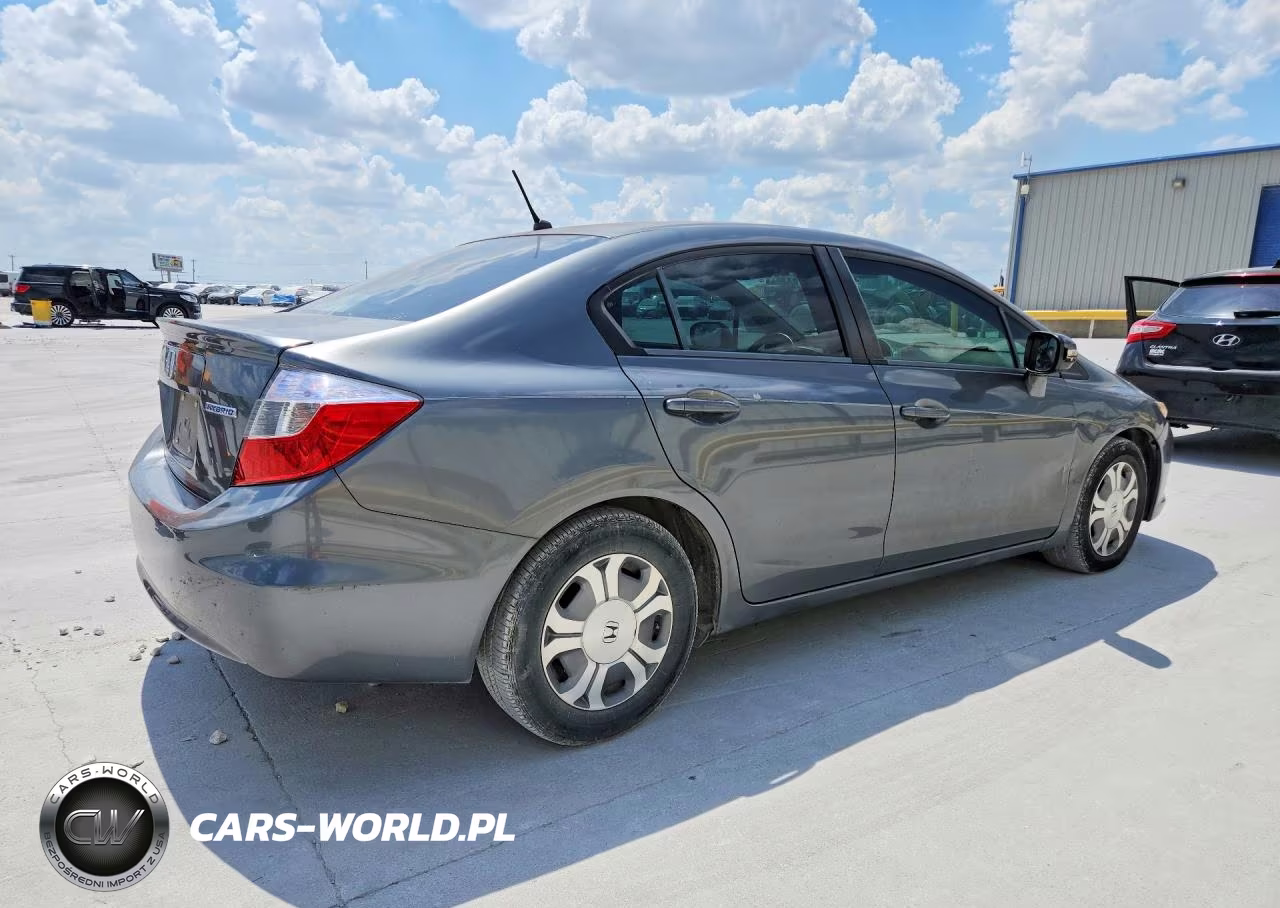 2012 Honda Civic Hybrid VIN:JHMFB4F23CS005690 - 3
