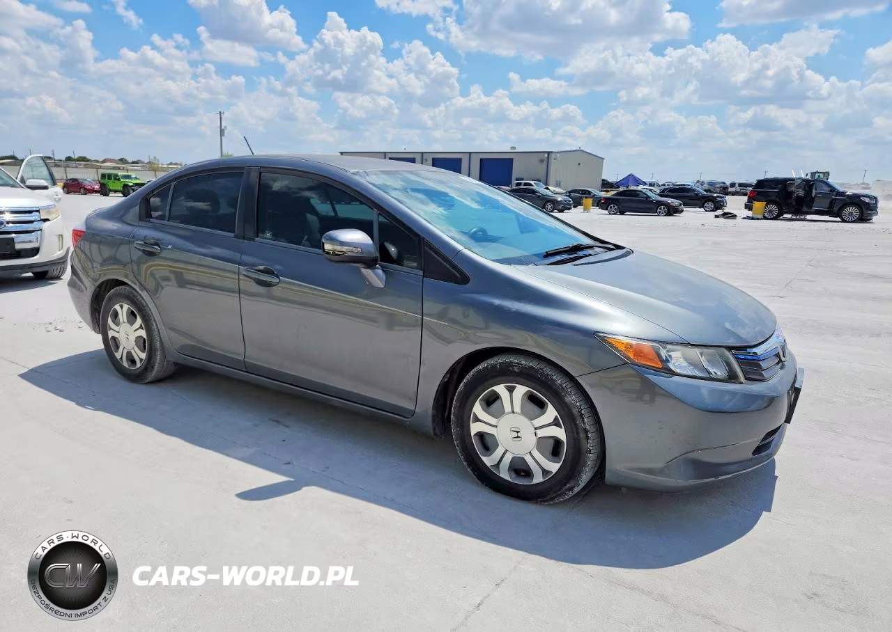 2012 Honda Civic Hybrid VIN:JHMFB4F23CS005690 - 4