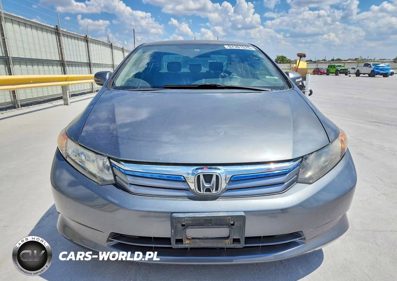 2012 Honda Civic Hybrid VIN:JHMFB4F23CS005690 - 5