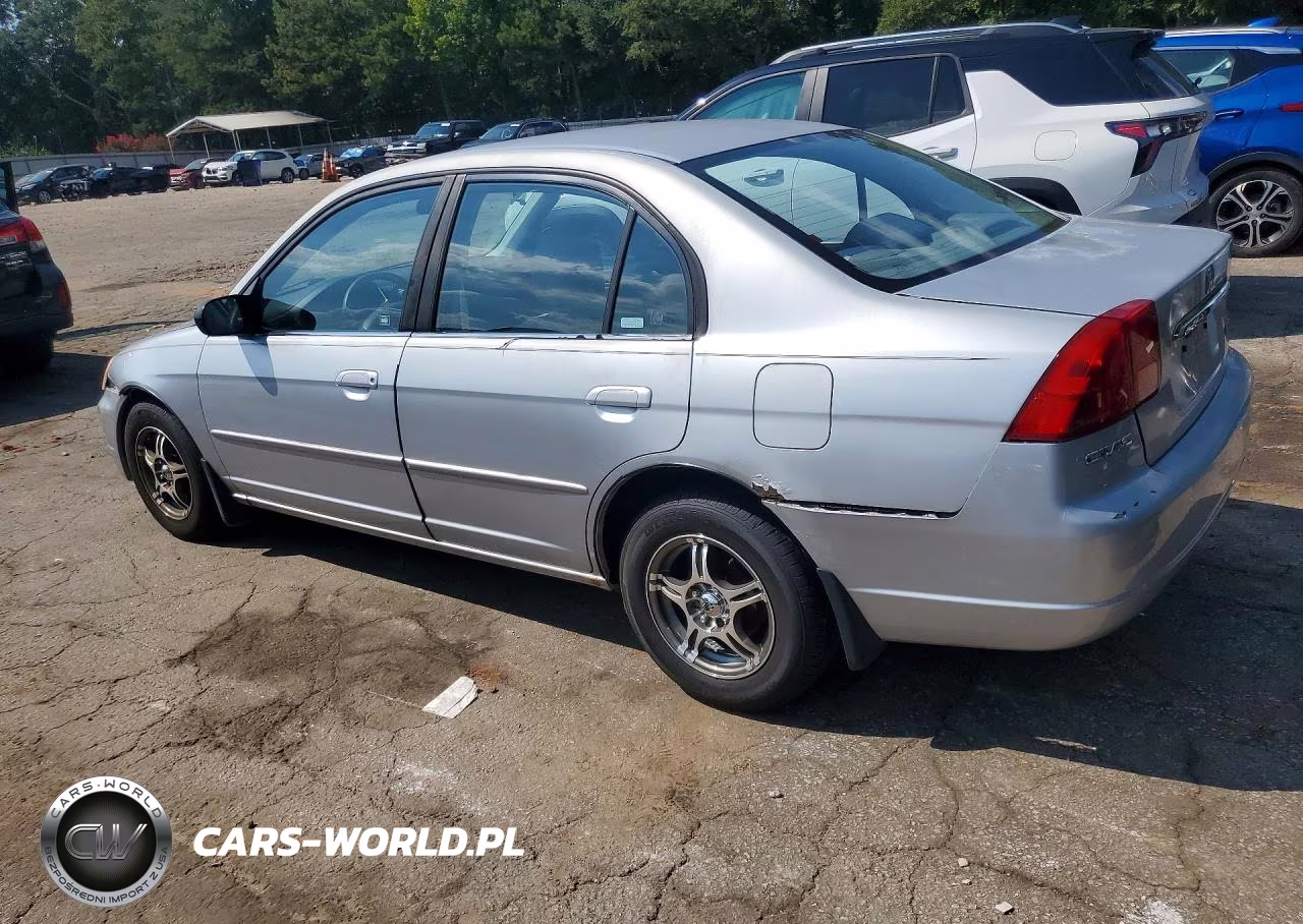 2002 Honda Civic Lx VIN:2HGES16652H521717 - 2
