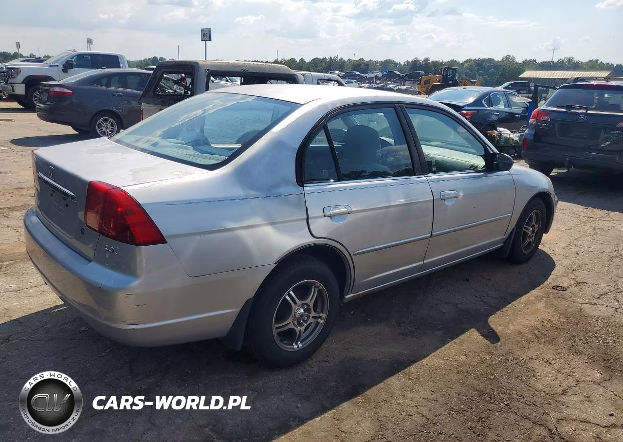 2002 Honda Civic Lx VIN:2HGES16652H521717 - 3