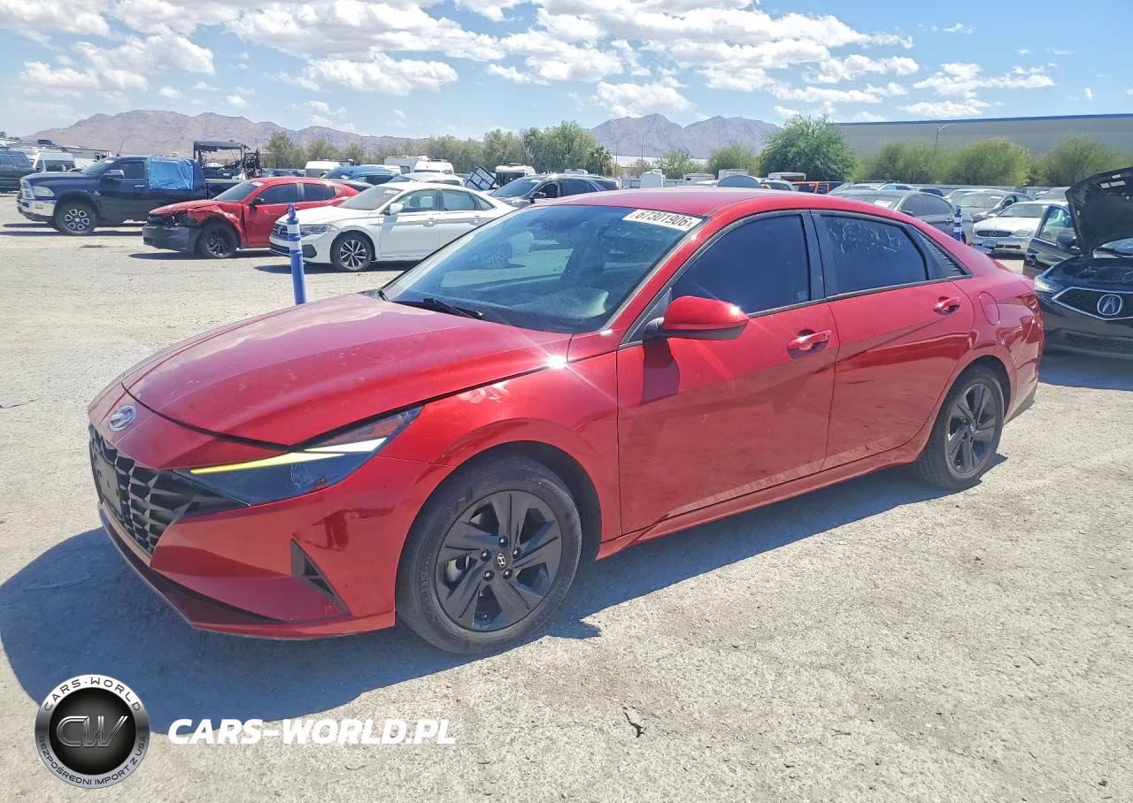 2022 Hyundai Elantra Blue