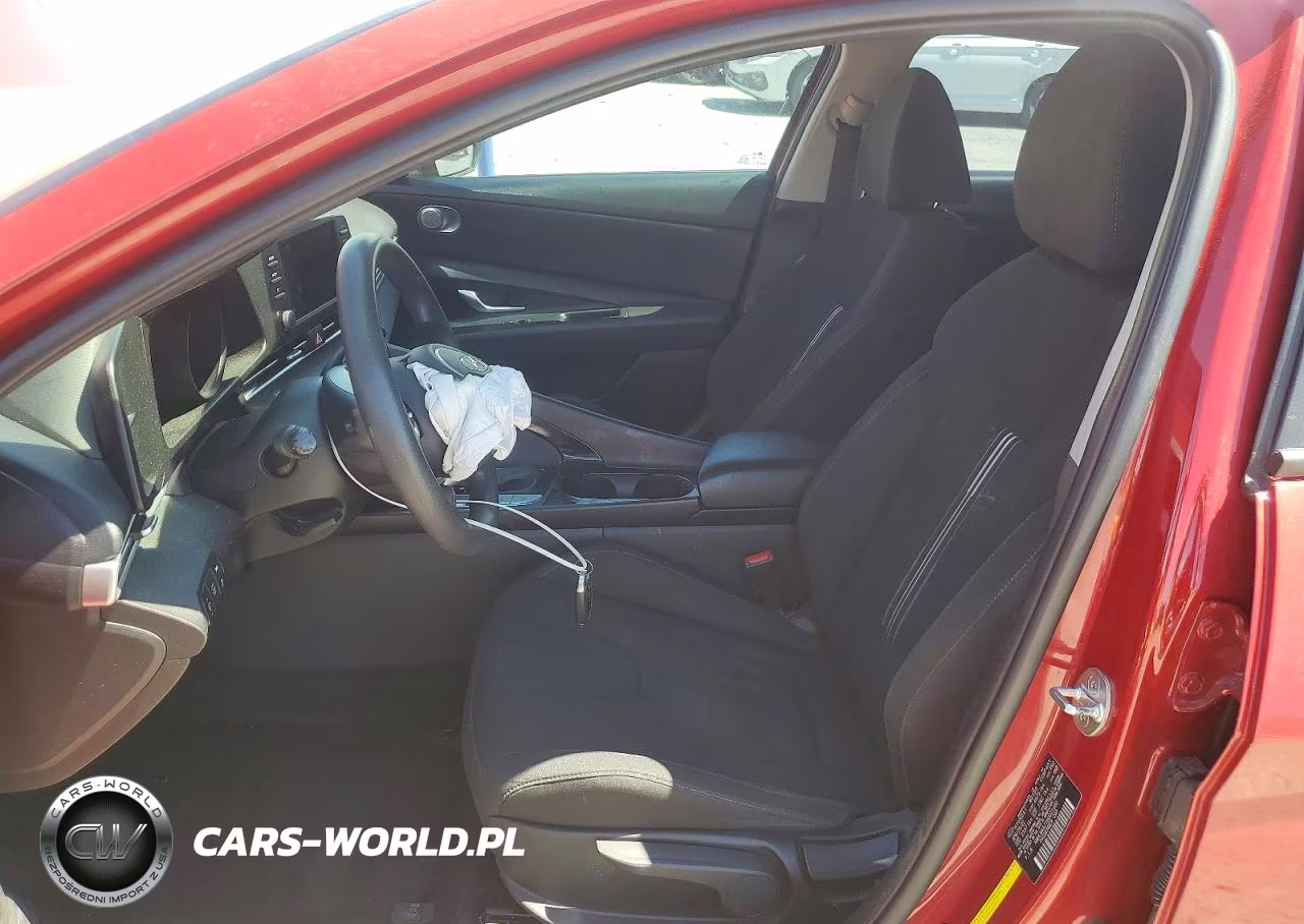 2022 Hyundai Elantra Blue VIN:KMHLM4AJ1NU031480 - 7