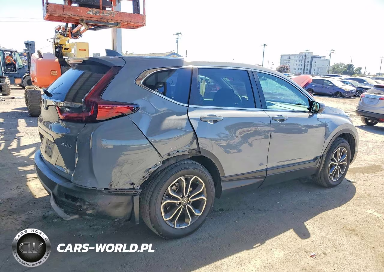 2022 Honda Cr-V Ex VIN:2HKRW2H55NH648350 - 3